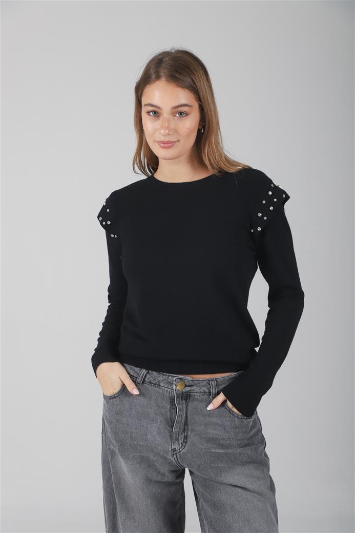 Sweater Yoko Bremer con Piedras
